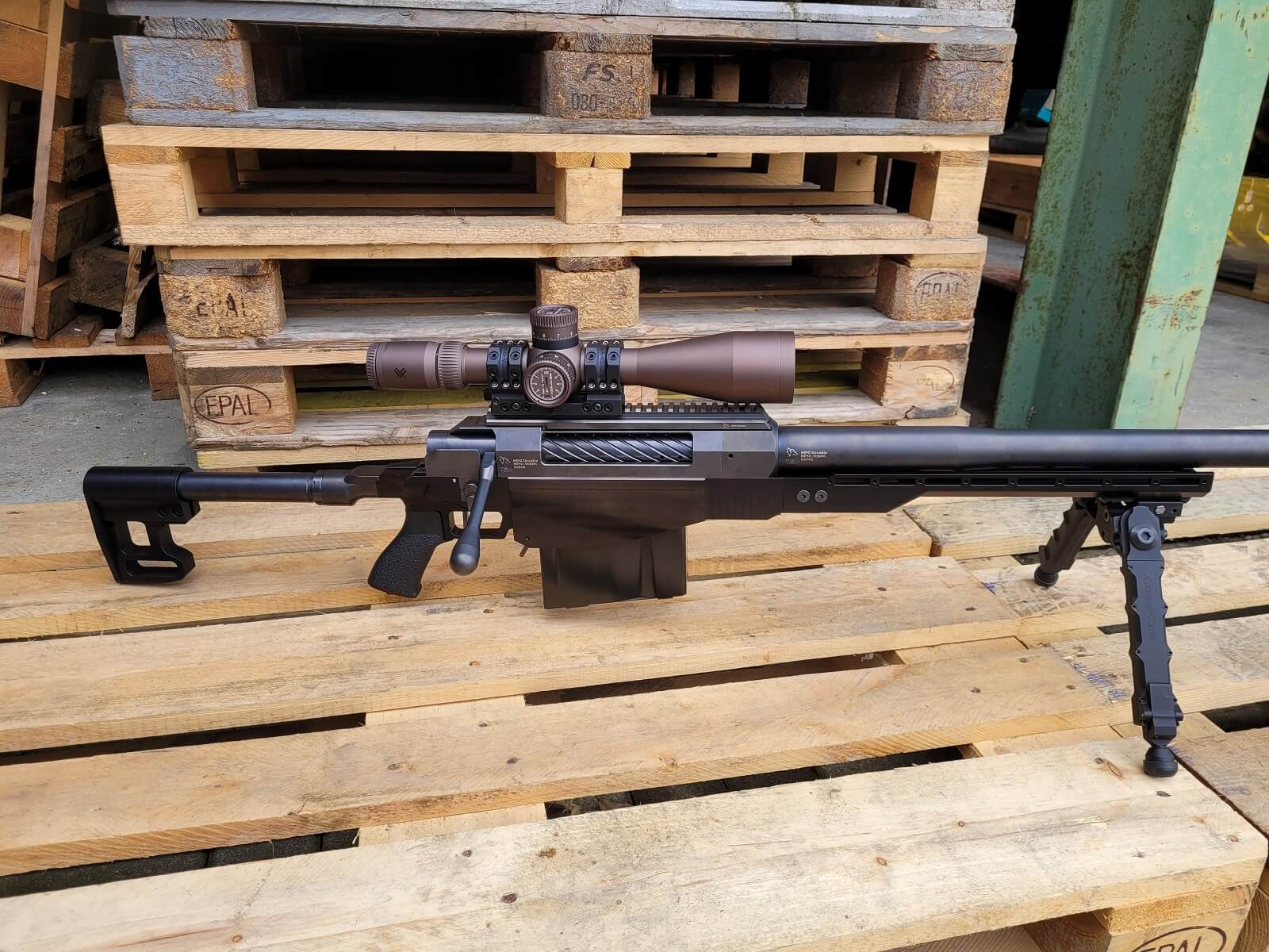 MP50 repeater  (Front stock, muzzle break, rear light stock)
