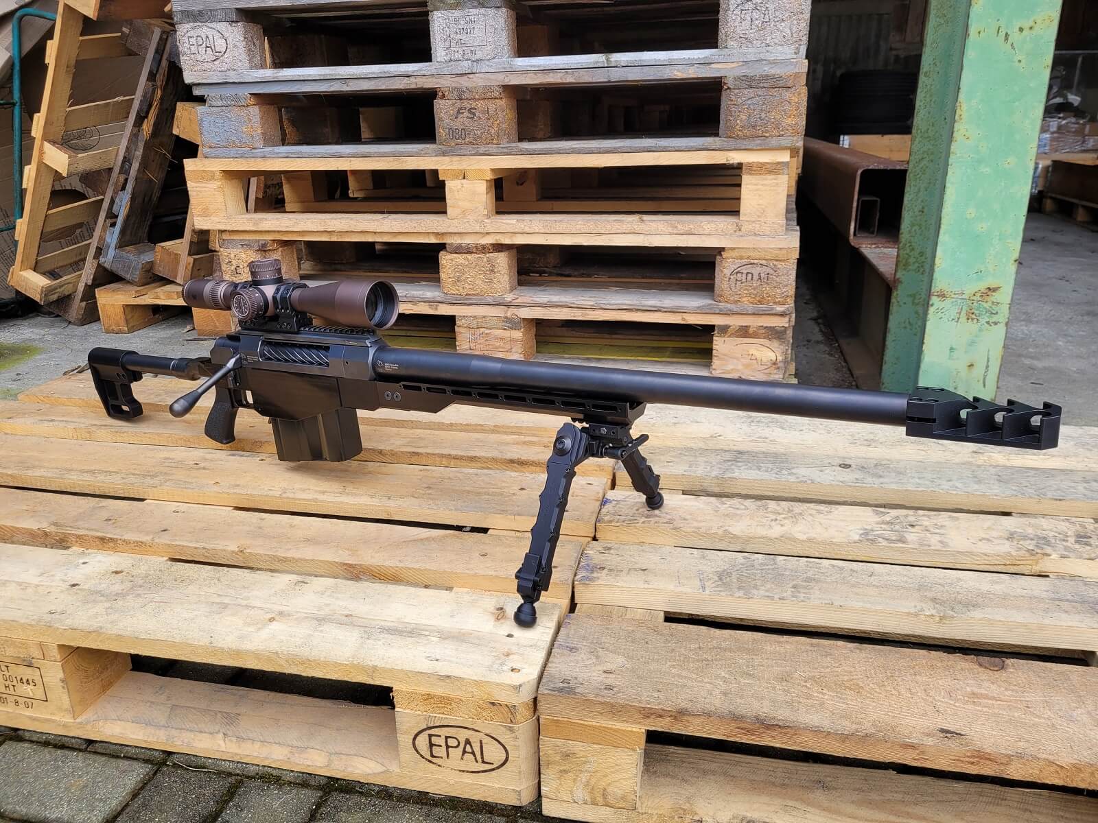 MP50 repeater (Front stock, muzzle break, rear light stock)